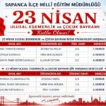 Sapanca'da 23 Nisan Resim ve Şiir Yarışmasında Dereceye Giren Öğrenciler Ödüllendirildi