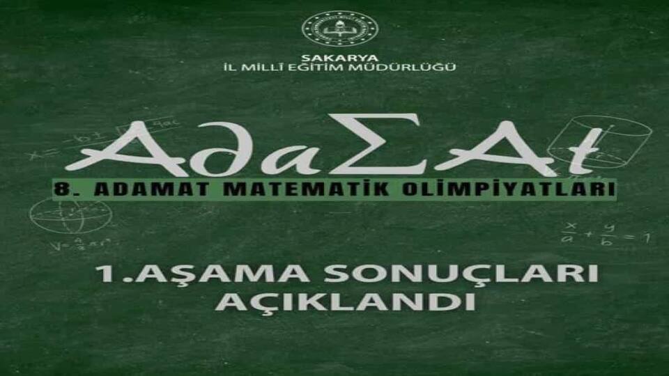 Sapanca’da 8. ADAMAT Matematik Olimpiyatları’nda İlk Aşama Başarıyla Tamamlandı