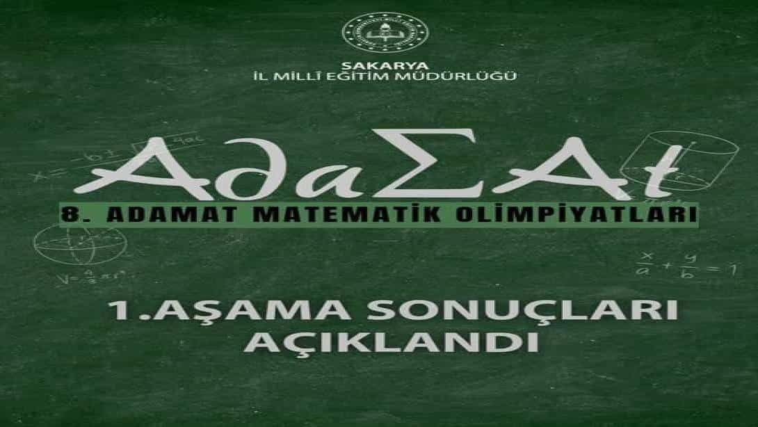 Sapanca’da 8. ADAMAT Matematik Olimpiyatları’nda İlk Aşama Başarıyla Tamamlandı