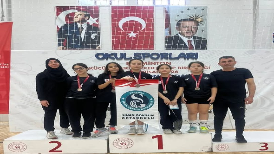 Sinan Göksun Ortaokulu Badminton Takımı, Marmara İkinciliğiyle Türkiye Finallerine Yükseldi