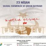 Sapanca’da 23 Nisan Ulusal Egemenlik ve Çocuk Bayramı Kutlama Programı Açıklandı