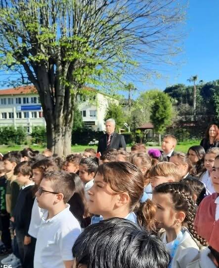 Sekan Korrkmaz, Gazipaşa İlkokulu’ndaki Bayrak Törenine Katıldı