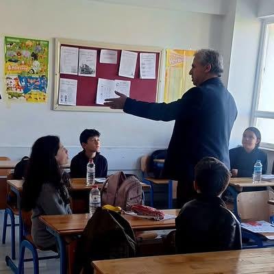 İlçe Millî Eğitim Müdürü Serkan Korkmaz’dan Kemalettin Sami Paşa Ortaokulu’na Ziyaret