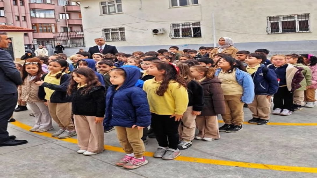 Serkan Korkmaz Alaçam İlkokulu’nda Yeni Haftaya Öğrencilerle Başladı